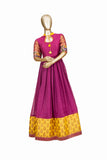 Trisha's Purple Color Gown