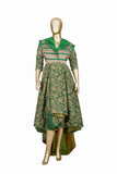 Trisha's Green Color Gown
