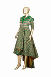 Trisha's Green Color Gown
