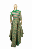 Trisha's Green Color Gown
