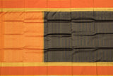 Trisha's Stunning Black-Orange Uppada Handloom Silk Saree