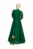Trisha's Green Color Ethnic Gown
